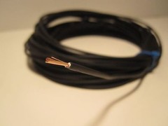 BLACK AND RED 20 GAUGE GXL AUTOMOTIVE HIGH TEMP – 25 FEET EACH COLOR = 50FT WIRE