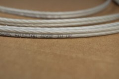Qed Silver Special 25th anniversary edition Speaker Cable ( 4pc-2ft. ) mad in UK