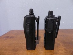 Lot 2 Yaesu FT-65 Dual Band & FT-60 FM Handheld Transceiver w/ NC-88B AC Adapter