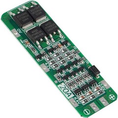 4pcs 3S BMS Protection Board for 18650 Li-ion Batteries – 12.6V 20A Safety Mo…