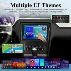 Android 15 Car Radio Stereo Carplay GPS +CAMERA For Ford Mustang 2010-2014