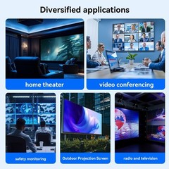 4K@60Hz 4:4:4 HDMI Extender Over Single Cat5e/Cat6/Cat 7, Up to 230Ft (1080P)…
