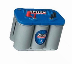 OPTIMA BlueTop D34M Dual Purpose Marine Battery Group 34 AGM 12V 750 CCA Deep Cy