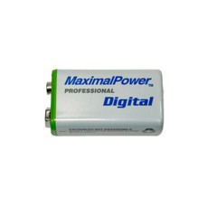 Refuelergy 9 Volt Li-Ion Rechargeable Battery HIGH CAPACITY 550mAh 9V Block