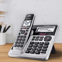 Panasonic KX-TG994SK DECT 6.0 Bluetooth 4-Handset Cordless Phone System (No Box)
