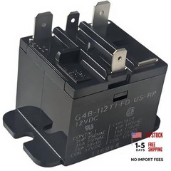 G4B-112T1-FD-US-RP 12VDC 4pins Power Relay, SPST-NO 1 Form A, 15A