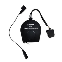 XHDATA AN-80 Shortwave Reel Antenna Black FM/SW External Whip to Improve Sign US
