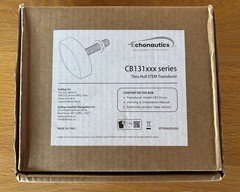Echonautics CB131H600 600w 130-210kHz High CHIRP Bronze Thru-Hull 0 Degree 22mm