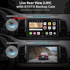 ATOTO S8 Standard 7in 2 DIN Car Stereo Radios Wireless Android Auto & CarPlay,BT