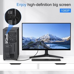 DVI to HDMI Adapter, 10-Pack, Bidirectional, DVI-D(24+1)