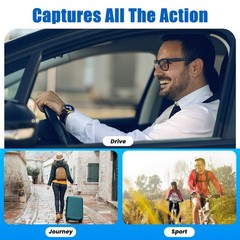 ZOGGCOX Camera Glasses Video HD with 64GB Memory Card Recording…