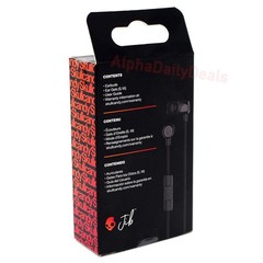 NEW Skullcandy Jib Wired Earbuds Microphone Remote Black 3.5mm Android Phones