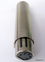 (PC-ADT050) 5 Pin Female to 3 Pin Male Adapter for XLR DMX Lighting Applications