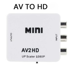 RCA to HDMI Converter Adapter AV 1080P For TV Audio Video Composite CVBS AV2HDMI