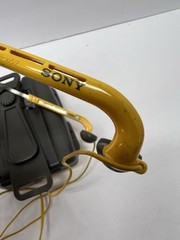 Sony Sports Groove Walkman WM-FS499 Radio Cassette Player Headphones Yellow VTG
