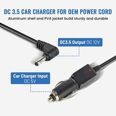 DC Car Charger Adapter for Furrion FOS07TADS Vision S Monitor Power Supply Ca…