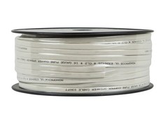Monoprice Speaker Wire, Flat CL2 Rated, 2-Conductor, 16AWG, 100ft