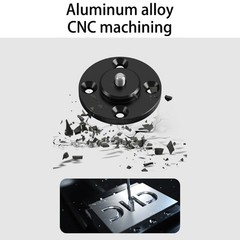 Universal Aluminum Alloy 1/4inch Mounting Bracket Fixing Base for Camera Tripods