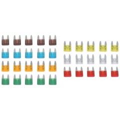 35 Piece MIXED Fuse AUTO Car Motorbike 5 7.5 10 15 20 25 30 E7S59695