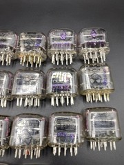Lot Of 17 IN-12A Nixie TUBES NEW NIXIE CLOCK IN12 IN-12A IN-12B IN12A IN12B