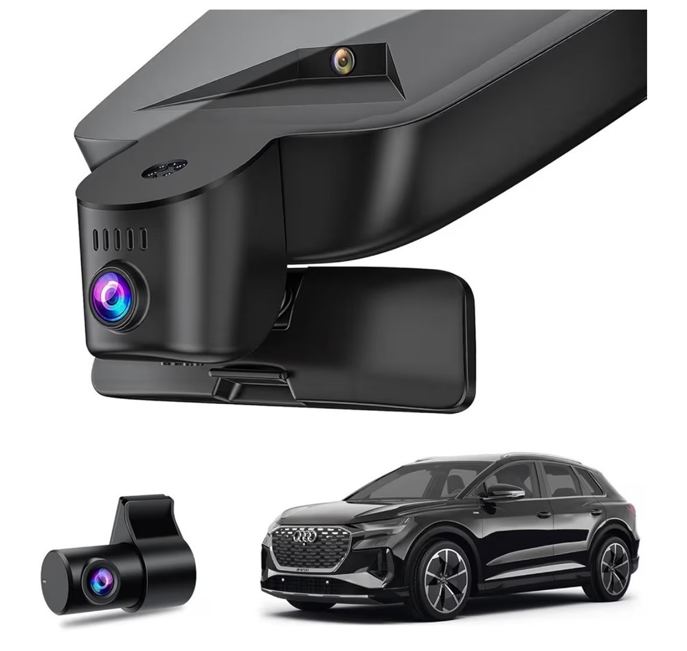 4K+1080P Dash Cam Front and Rear for Audi 2019-2026 Q3 Q5 Q6 Q7 Q8,A3 A4 A5 A6