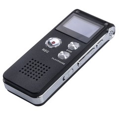 Digital Voice Recorder Dictaphone Audio Sound Recorder Mini Small MP3 Lecture