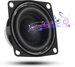 2Pcs 2″ 2inch 4Ohm 10W Full Range Audio Speaker Stereo Woofer 2PCS