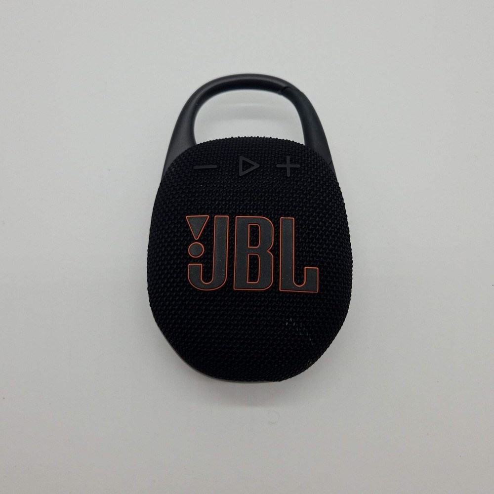 JBL Clip 5 Portable Wireless Bluetooth Speaker Black CLIP5G