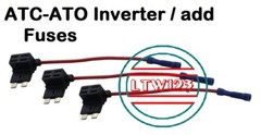 (1Pc) ATO ATC Add A Circuit Fuse Tap Piggy Back Standard Blade Fuse Box Holder