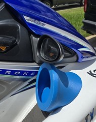 Kawasaki Jet Ski 4-Stroke Marine Speaker Pod Enclosure, Water Resistant