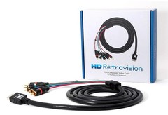 HD Retrovision Premium YPbPr Component Video Cable for PlayStation 2/3 (PS2/PS3)