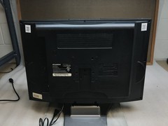 Sylvania 6620LCT LCD Color TV Retro Gaming TV Pwr RCA Cble Inc – No Remt