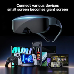ENMESI V50 Smart Glasses AR Glasses 400 inch HD Giant Screen 3000Nits 50°FOV 79g