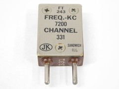 7200 7.200MHz 40-Meter Vintage FT-243 Radio Crystal (several available)