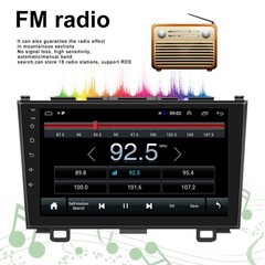 Apple Carplay Android 15 Car Stereo Radio GPS Navi + Cam For Honda CRV 2007-2011
