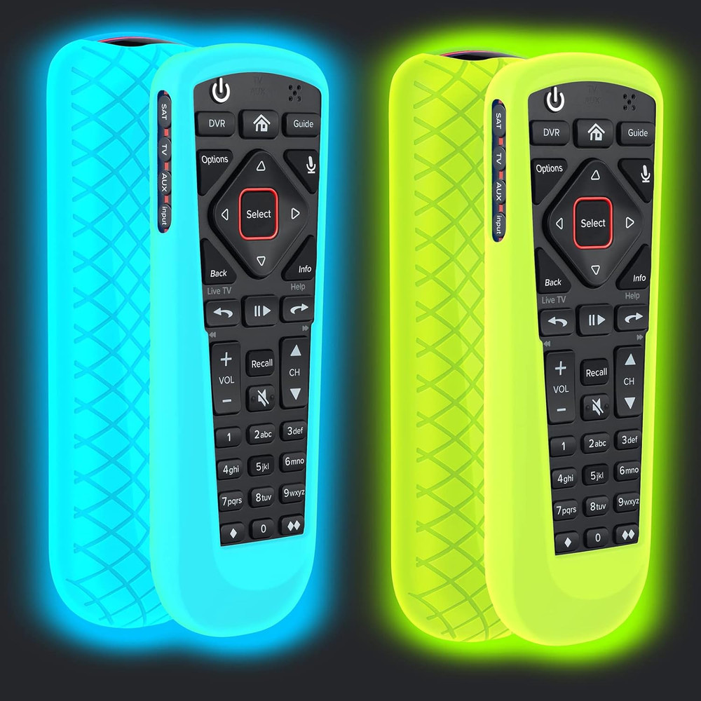 2 Pack Cover for Dish Network Remote, Case for Dish TV Remote Control 52.0/54.0