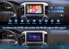Eonon GMSX7A For Chevy Silverado 2014-2018 10″ Android 14 IPS Car Stereo CarPlay