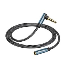 3.5mm Headphone Extension Cable 6FT Right Angle 3.5mm Male to Female Stereo A…