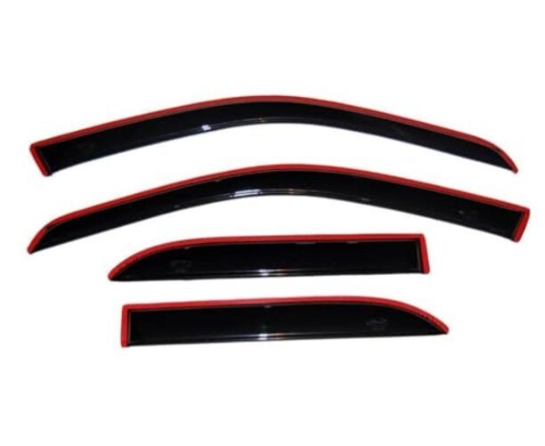 [AVS] in-Channel Rain Guards for 2019-2026 Chevrolet/GMC In-Channel – Smoke
