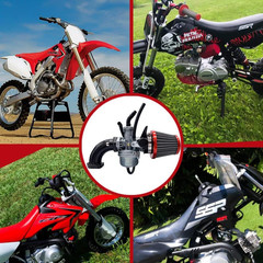 22Mm Carb PZ22 Carburetor Air Filter Set for 110Cc 125Cc SSR CRF50 Pit Dirt Bike