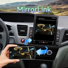 Car Stereo Radio Compatible with Honda Civic 2012 2013 2014 2015,Android 15