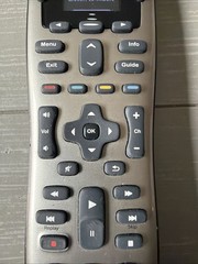 Logitech Harmony 650 Universal Programmable Remote Control Tested Powers On LCD