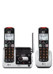 AT&T TWO Handset Cordless Answering System with Caller Announce & Caller ID #16