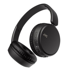 JVC Deep Bass Wireless On-Ear Headphones Bluetooth Foldable HA-S36W Black