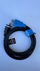 10X -Digital High-Speed 1.4 HDMI Cables PVC Black Cord (6 feet)