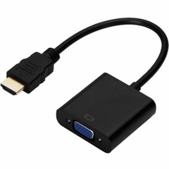 HDMI Male to VGA Female Video Cable Cord Converter Adapter For PC Monitor USA