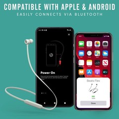 Beats Flex Wireless Earbuds – Apple W1 Headphone Chip – Smoke Gray *SEALED*