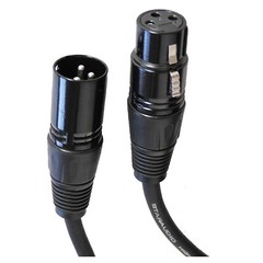 15ft 3-Pink Male XLR Mic Cable to 3 Pin Shielded XLR Female Cable for PA Audio