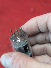1 RCA 7AU7 Vacuum Tube. Manufactured in U.S.A. New Old Stock, Tested and Good