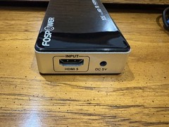 FosPower 5 Ports HDMI Switch with remote, power supply & cables-tested